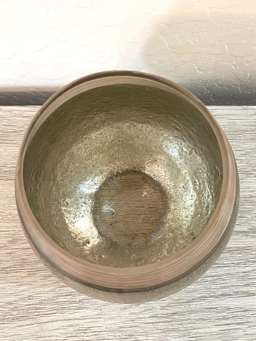 Rose Gold Metallic Pink Glass Vase Pot